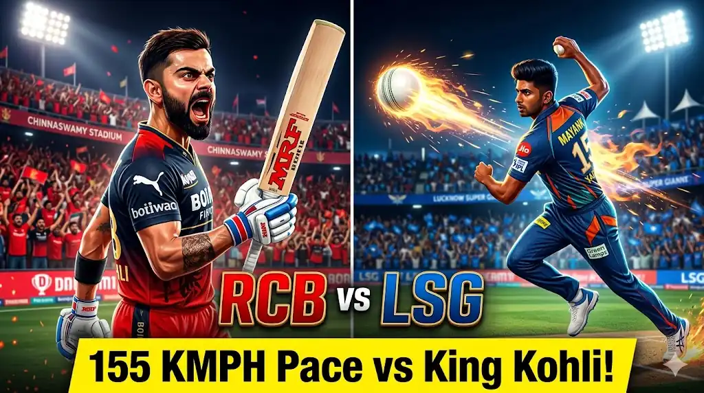 RCB vs LSG Dream11 Prediction Pitch Report and 2026 Venue Stats