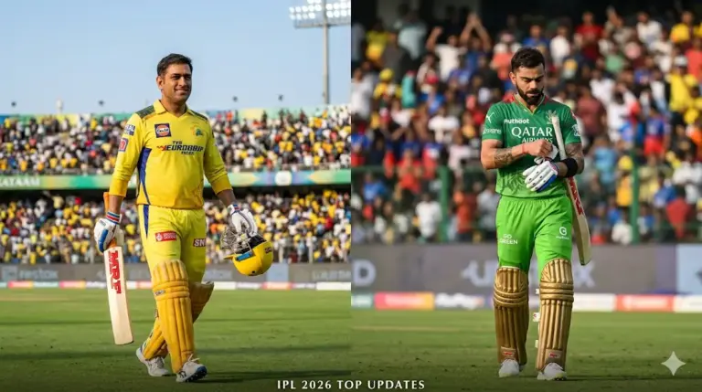 IPL 2026 Latest News: MS Dhoni Return Date Confirmed, RCB ‘Go Green’, and Top 5 Cricket Updates!