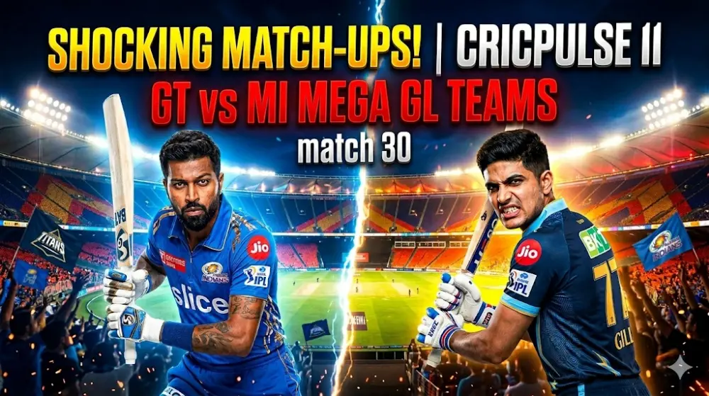GT vs MI Dream11 Prediction 2026