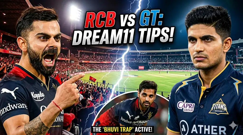RCB vs GT Dream11 Prediction in Telugu